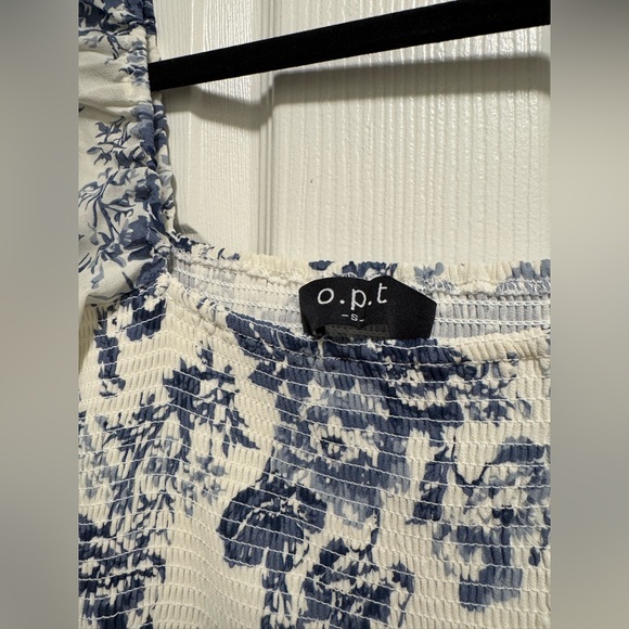 O.P.T Classic Smocked Midi Dress - Picture 6 of 9